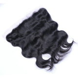 Body Wave Virgin Hair Natural Black HD Frontal
