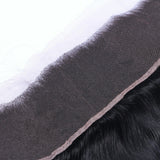 Body Wave Virgin Hair Natural Black HD Frontal