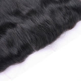 Straight Virgin Hair Natural Black HD Frontal