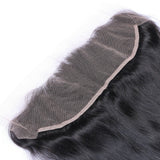 Straight Virgin Hair Natural Black HD Frontal