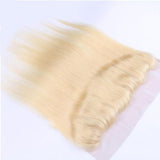 #613 Straight Frontal Virgin Hair Blonde Frontal