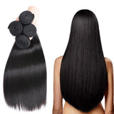 Bundle Deals Straight Virgin Hair Natural Black